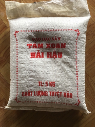 Gạo đặc sản Tám xoan Hải Hậu
